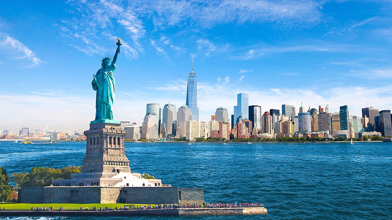 Statue of Liberty in New York, US