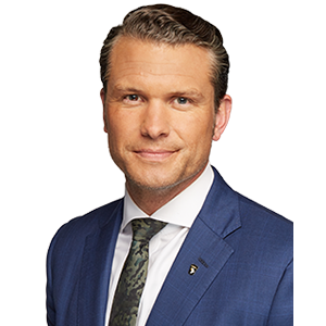 Headshot of Pete Hegseth.